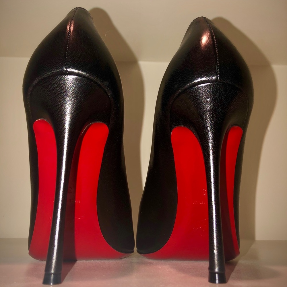 Black Christian Louboutin Booties